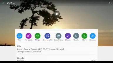 Captura de tela de VidTrim - Video Editor 4
