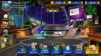 Captura de tela de Team Z - League Of Heroes 5