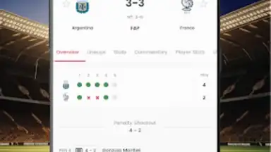Captura de tela de Xscores: Real-time Live Scores 5