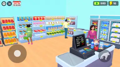 Captura de tela de My Supermarket Simulator 3D 1