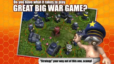 Captura de tela de Great Big War Game Lite 5
