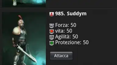 Captura de tela de Guerra di Titani 3