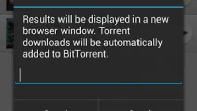 Captura de tela de BitTorrent 4