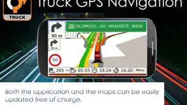 Captura de tela de Aponia Truck Navigation 1