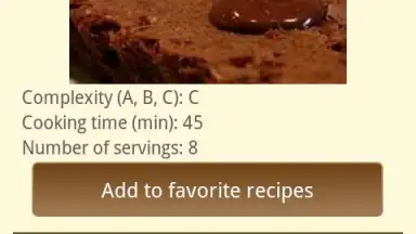 Captura de tela de Cake recipes 2