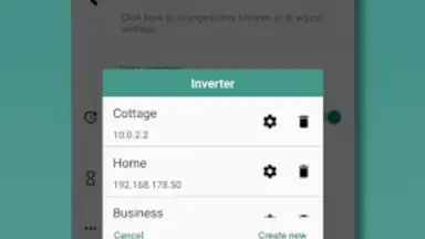 Captura de tela de Photovoltaic Monitor 8