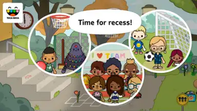 Captura de tela de Toca Life: School 5