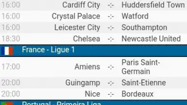Captura de tela de Bet9ja Extra with predictions and Livescores 4