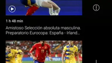 Captura de tela de RTVE Play 12