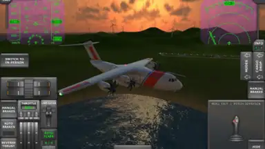 Captura de tela de Turboprop Flight Simulator 22