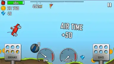 Captura de tela de Hill Climb Racing 5