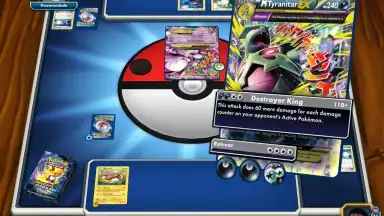 Captura de tela de Pokémon TCG Online 3