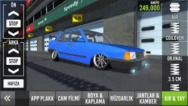 Captura de tela de 3D Drift Simulator - Modified Sahin 1