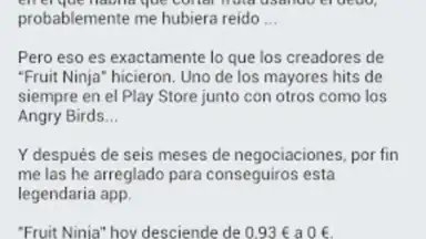 Captura de tela de App del día 1
