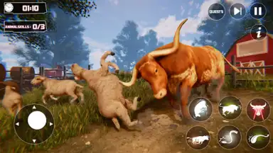 Captura de tela de Scary Cow Simulator Rampage 5