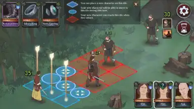 Captura de tela de Ash of Gods: Tactics 2