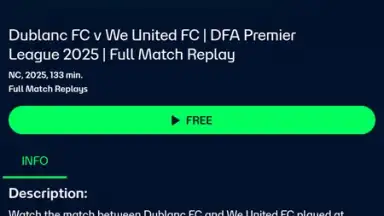 Captura de tela de FIFA+ | Football entertainment 4
