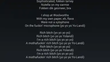 Captura de tela de Lyrics Grabber 3