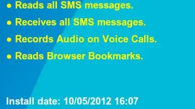 Captura de tela de Anti Spy Mobile Free 1