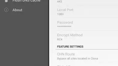 Captura de tela de Shadowsocks 11