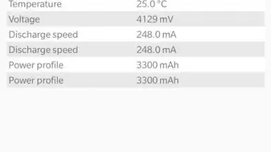 Captura de tela de Device Info HW 8