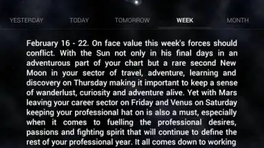 Captura de tela de Daily Horoscope Free 4