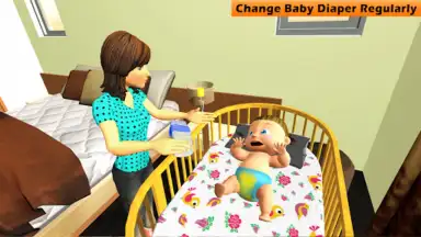 Captura de tela de Virtual Mom Baby Care 1
