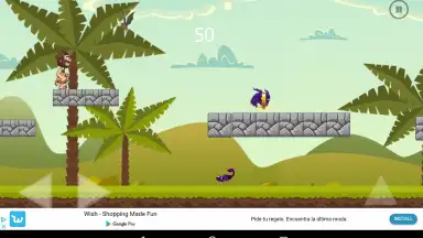 Captura de tela de Jungle Mario 4