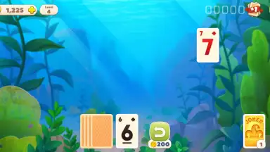 Captura de tela de Undersea Solitaire Tripeaks 8