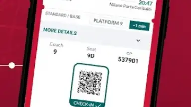 Captura de tela de Trenitalia 5
