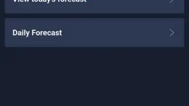 Captura de tela de Daily Forecast 5