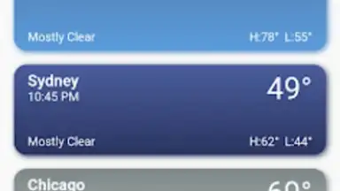 Captura de tela de Real Weather 14