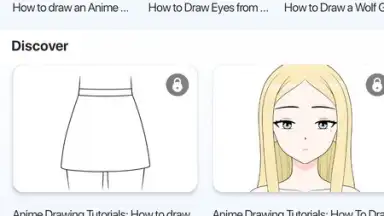 Captura de tela de Learn to draw anime 3