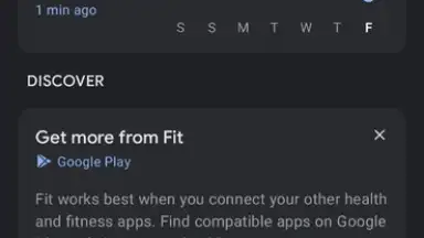 Captura de tela de Google Fit 10