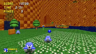 Captura de tela de Sonic Robo Blast 2 2