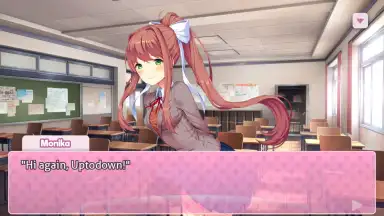Captura de tela de Doki Doki Literature Club! 11