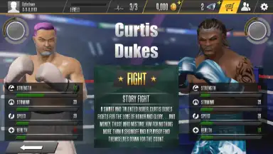 Captura de tela de Real Boxing 2 3