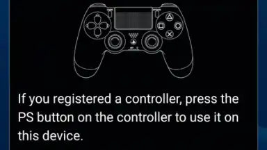 Captura de tela de PS Remote Play 3