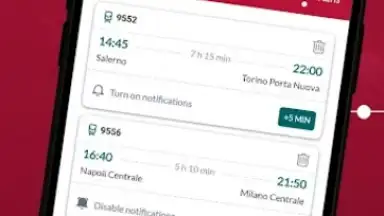Captura de tela de Trenitalia 3