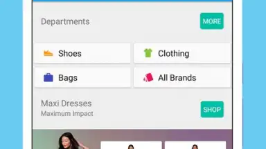 Captura de tela de Zappos 5
