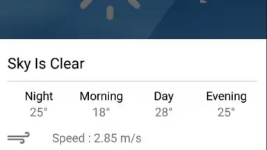 Captura de tela de Free Weather Forecast 4