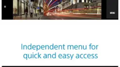 Captura de tela de Imaging Edge Mobile 5