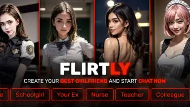 Captura de tela de Flirtly - AI Girl 4