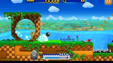 Captura de tela de Sonic Runners Revival 2