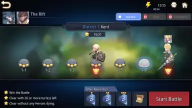 Captura de tela de Kingdom of Hero: Tactics War 2