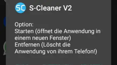 Captura de tela de S-Cleaner 1