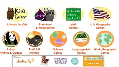 Captura de tela de Educational Games 2