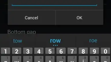 Captura de tela de Jelly Bean Keyboard 4.3 4