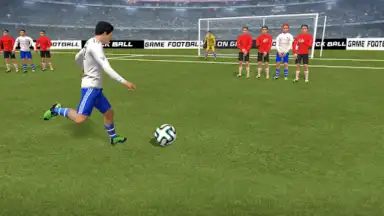 Captura de tela de FootBall Kicks 2026 3