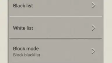 Captura de tela de Call Blocker 2